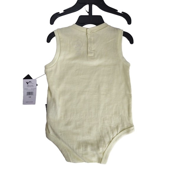 Volcom Boys 2 Piece Set 12 Months Baby Tropical Romper And Beanie NWT And Hanger - Picture 3 of 8
